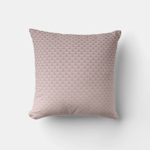 Pink geometric gradient throw pillow