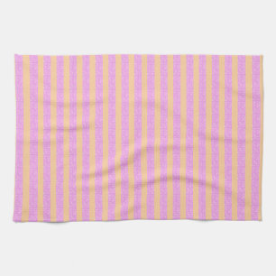Pink Geometric Kitchen Towel