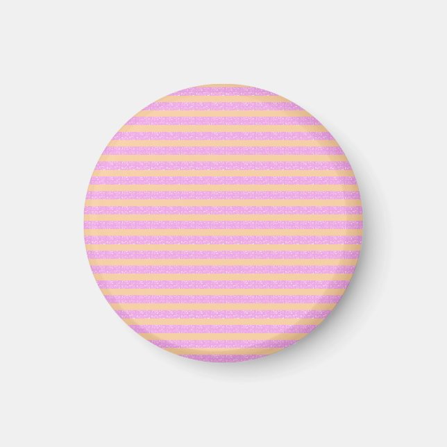 Pink Geometric  Magnet (Front)