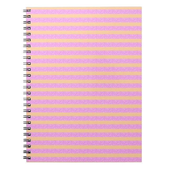 Pink Geometric  Notebook (Front)