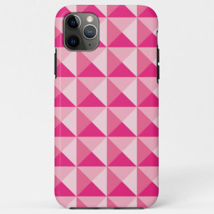 Pink Geometric Pattern iPhone 11 Pro Max Case