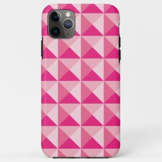Pink Geometric Pattern iPhone 11 Pro Max Case