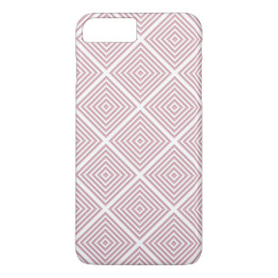 Pink Geometric Squares iPhone 8 Plus/7 Plus Case