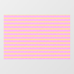 Pink Geometric  Window Cling