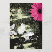 Pink Gerber Daisy Butterfly Dream Birthday Party