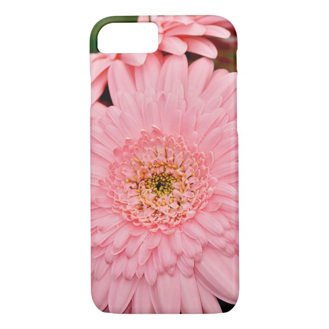 Pink gerber flower iphone case (Back)