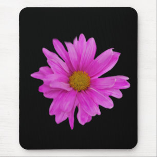 Pink Gerbera Daisy Flower Customizable Mouse Pad