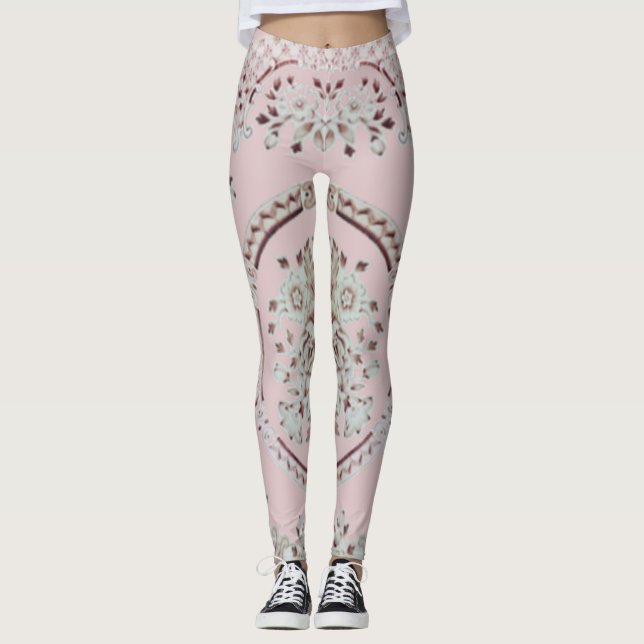 Pink Gibson Leggings (Front)