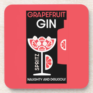 Pink Gin  Coaster