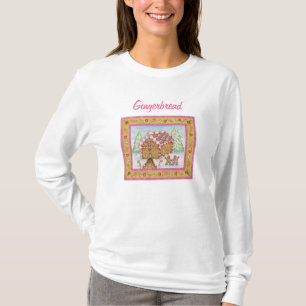 Pink Gingerbread House Shirt