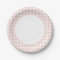 Pink Gingham Girl Baby Shower