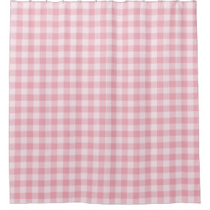 Pink Gingham Pattern Girly Check Plaid Checkered