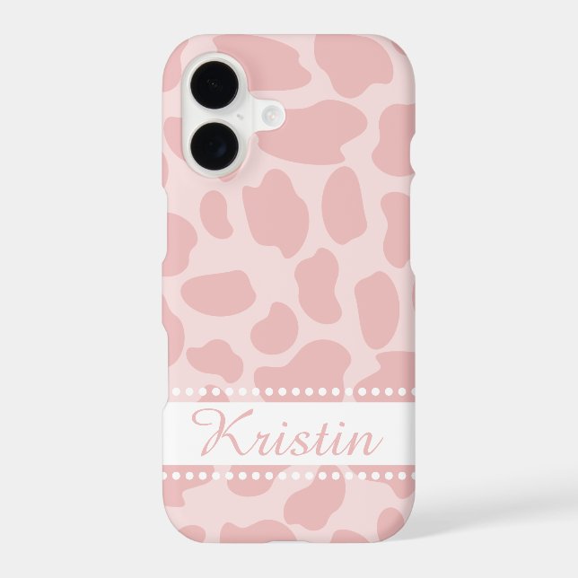Pink Giraffe Spots (Back)