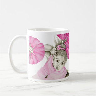 Pink girl 3 Double Mug