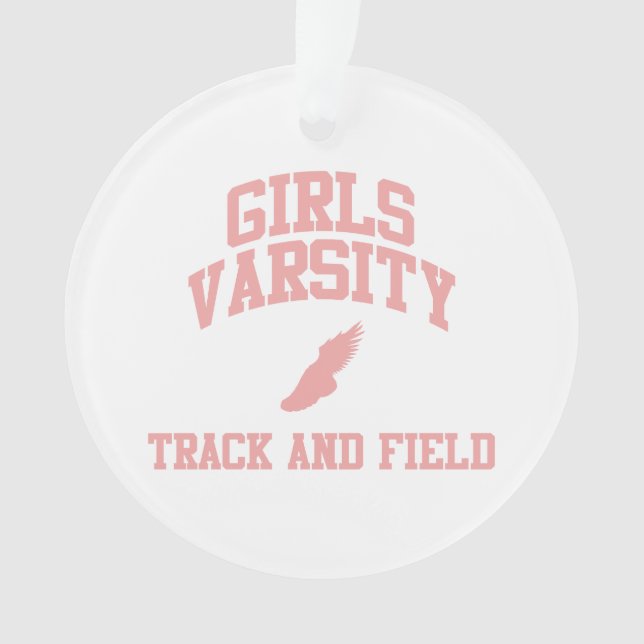 Pink Girls Varsity Track and Field (devant)