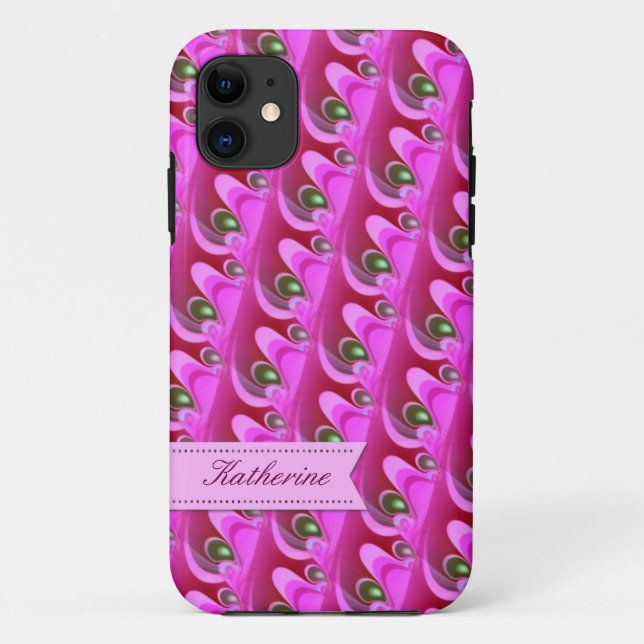 Pink Girly Dreams Pattern Case-Mate iPhone Case (Back)