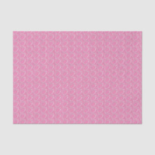 Pink Girly Football Tissue Paper