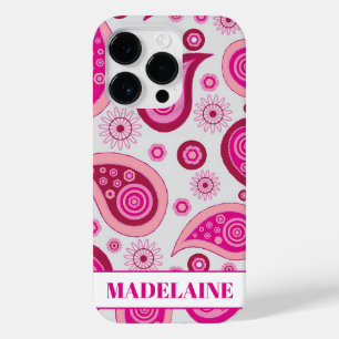 Pink Girly Modern Pattern  Case-Mate iPhone 14 Pro Case