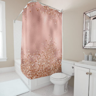 Pink Girly Rose Gold Glitter Chic Sparkle 