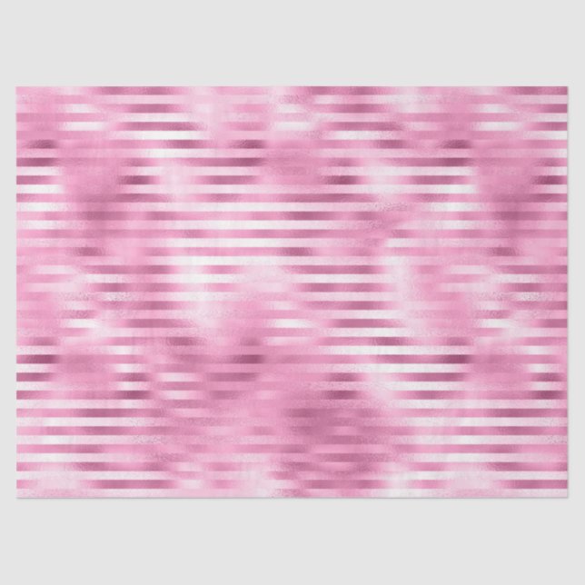 Pink Glam Honeycomb Series Design #14 Tissue Paper (Front)