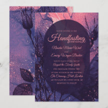 Pink Glitter Alternative Gothic Luxury Handfasting