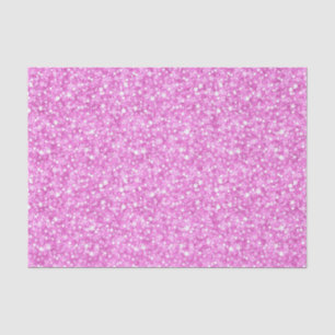 Pink Glitter And Sparkles Tissue Paper