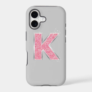 Pink Glitter K