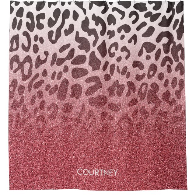 Pink Glitter Leopard Skin (Front)