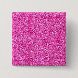 Pink Glitter Look Elegant Custom Blank Template 2 Inch Square Button