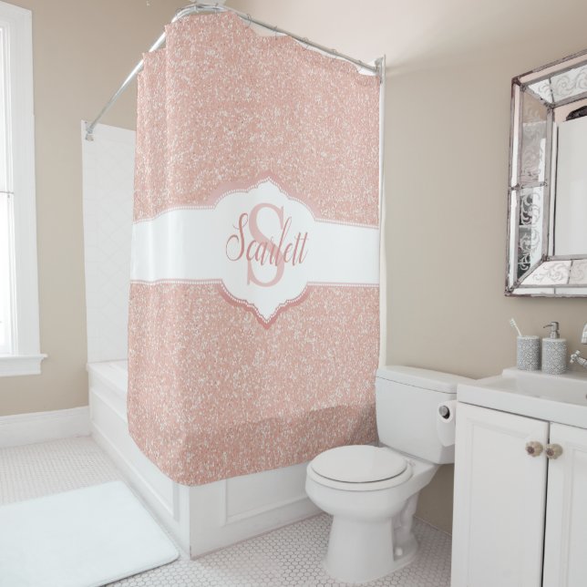Pink Glitter Monogram (In Situ)