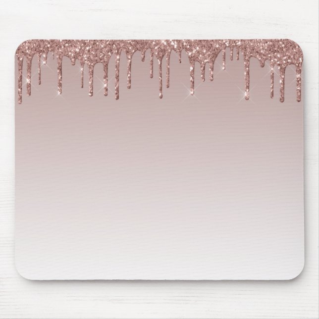 Pink glitter mousepad (Front)