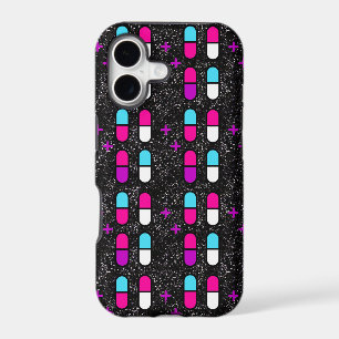 pink glitter pills