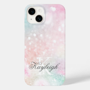 Pink Glitter Pretty Bokeh Pattern Case-Mate iPhone 14 Case