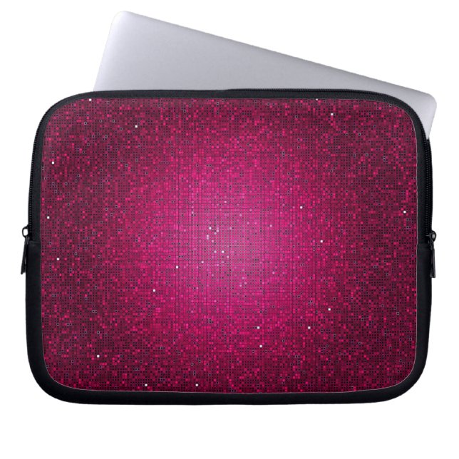 Pink Glitter Sequin Disco Glitz Protective Case (Front)
