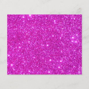 Pink Glitter Sparkle Customizable Design Flyer