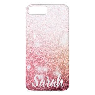 Pink Glitter sparkle design Case-Mate iPhone Case