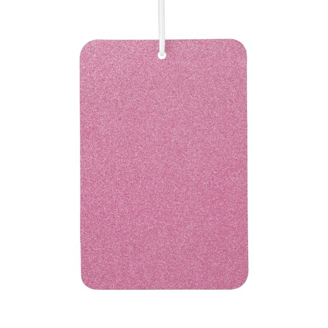 Pink Glitter, Sparkle, Glitter Background Air Freshener (Front)