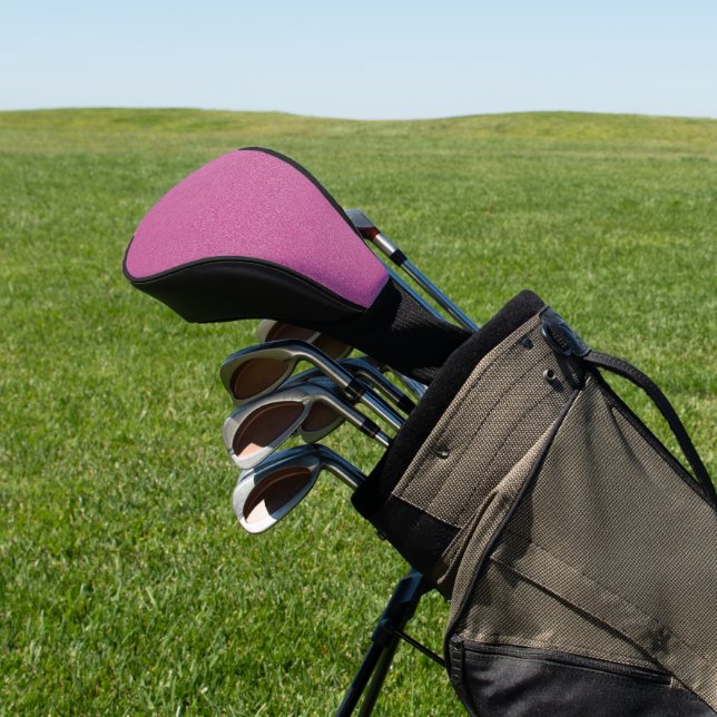 Pink Glitter, Sparkle, Glitter Background Golf Head Cover (In Situ)