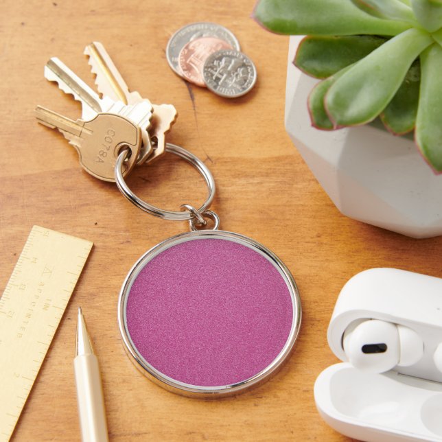 Pink Glitter, Sparkle, Glitter Background Keychain (Desk)