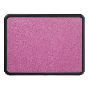 Pink Glitter, Sparkle, Glitter Background Trailer Hitch Cover
