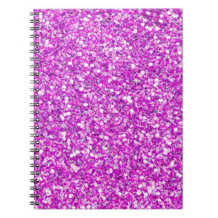 Pink Glitter Sparkle Notebook