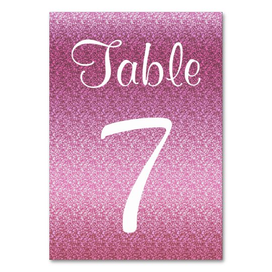 Pink Glittery Gradient Card