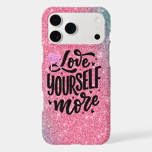 PINK GLITTERY PHONE CASE