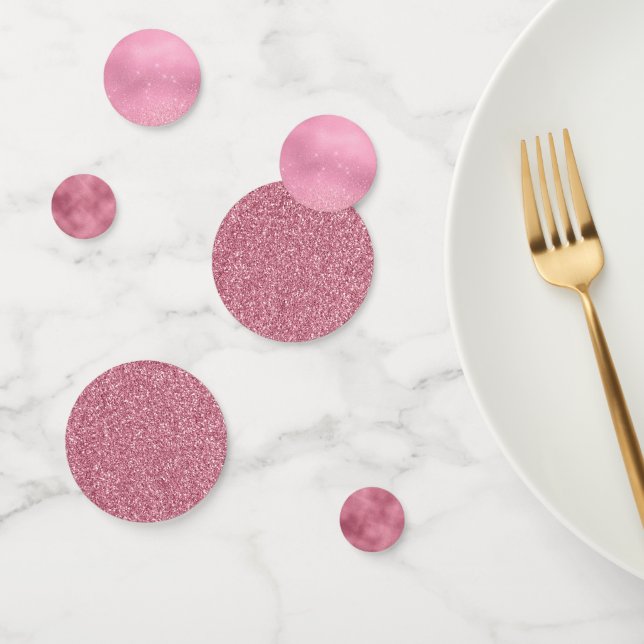Pink Glitz Confetti (Group)