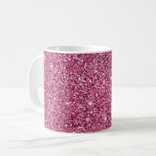 Pink Glitz Glitter  Coffee Mug