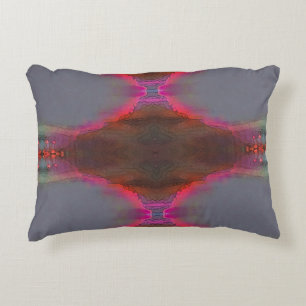 Pink glow 1 decorative pillow