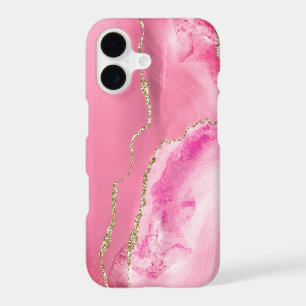 Pink & Gold Agate Personalized