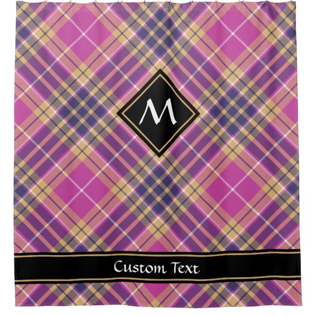 Pink, Gold and Blue Tartan (Front)