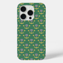 Pink Gold and Green Crest Summer Fun