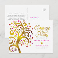 Pink Gold Bat Mitzvah Change of Plans Tree of Life